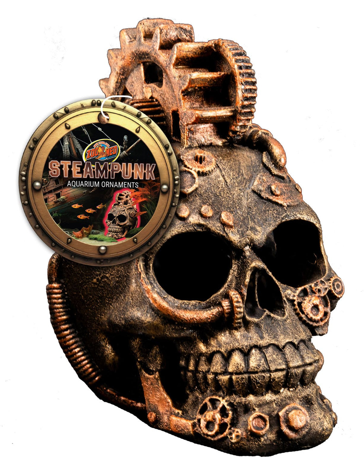 Zoo Med Steampunk Aquarium Ornament, Submarine (AD-15)