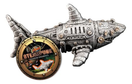 Zoo Med Steampunk Aquarium Ornament, Shark (AD-12)