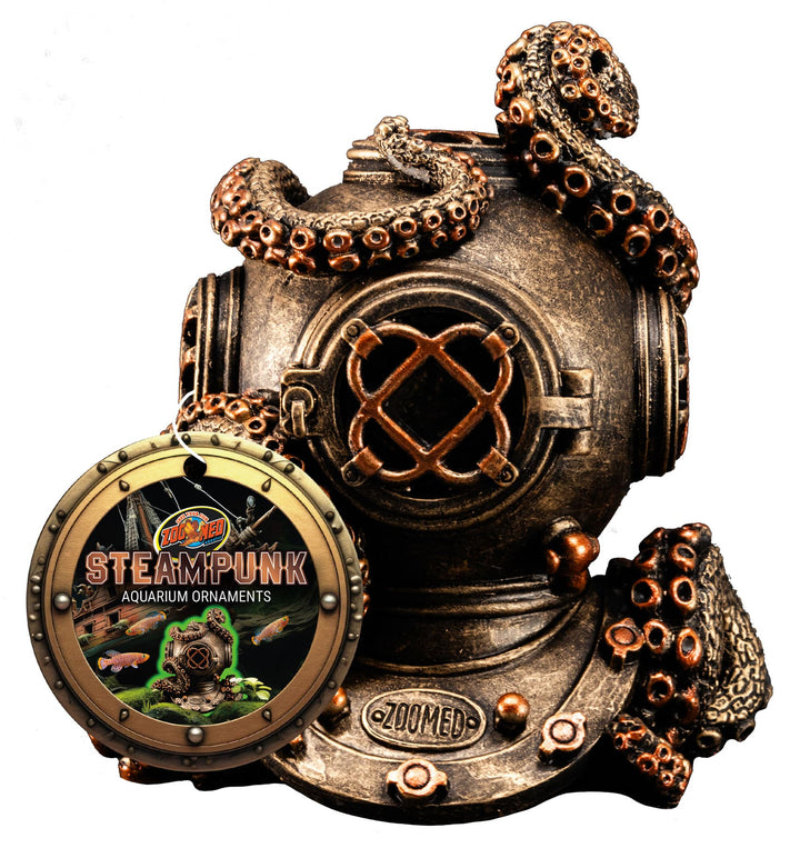 Zoo Med Steampunk Aquarium Ornament, Octopus Diver (AD-16)