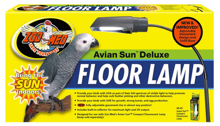 Zoo Med Avian Sun Deluxe Floor Lamp (AFL-10UK)