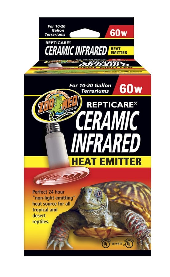 Zoo Med Ceramic Infrared Heat Emitter, 60w (CE-60E)