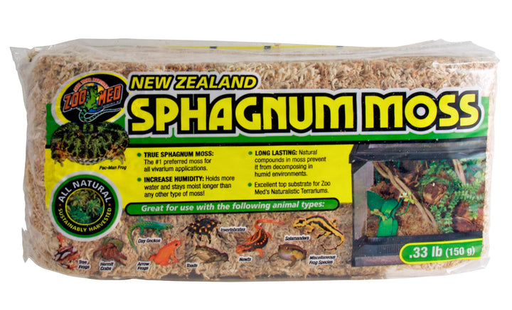 Zoo Med New Zealand Sphagnum Moss, 150g (CF2-NZ)