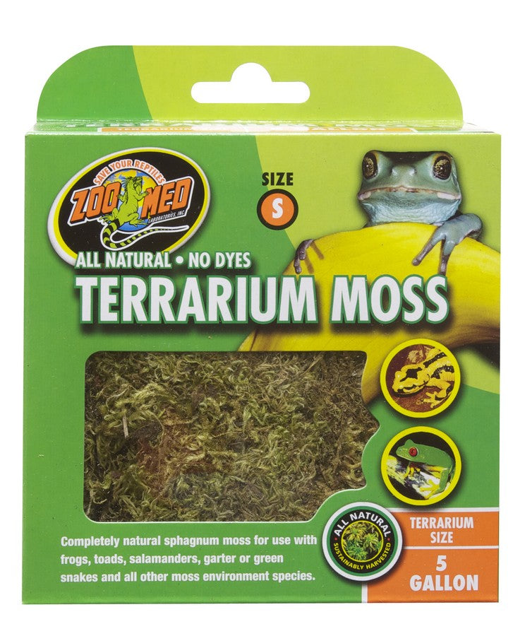 Zoo Med Terrarium Moss, Small, 1.3L (CF2-S)