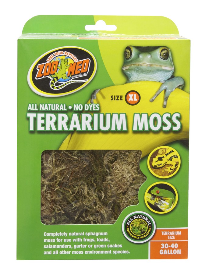 Zoo Med Terrarium Moss, Extra Large, 3.2L (CF2-X)
