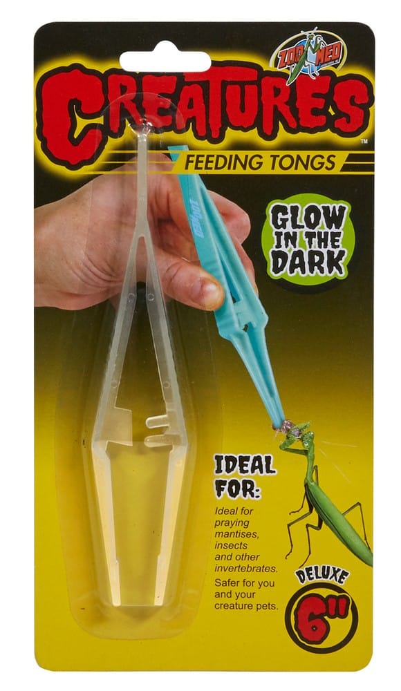 Zoo Med Creatures Feeding Tongs, Glow in the Dark (CT-20)