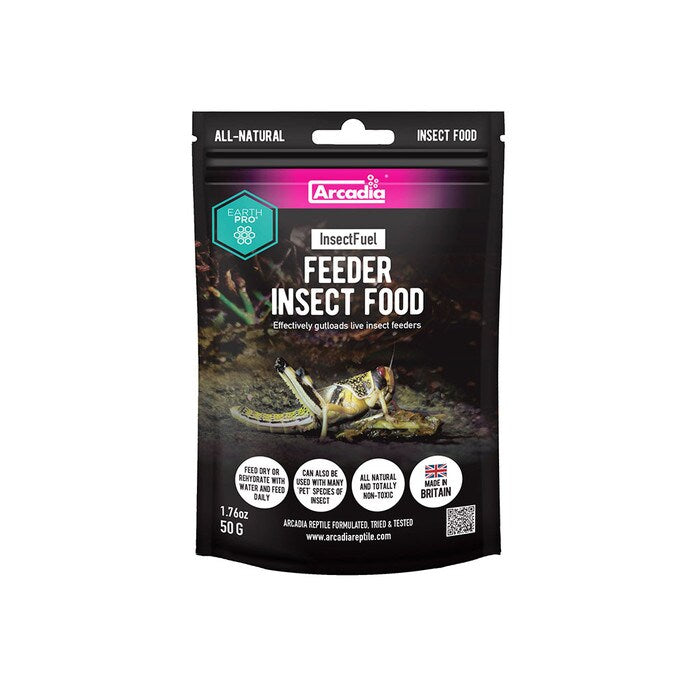 Arcadia Earth Pro Insect Fuel, 50g (RAREPIF50)