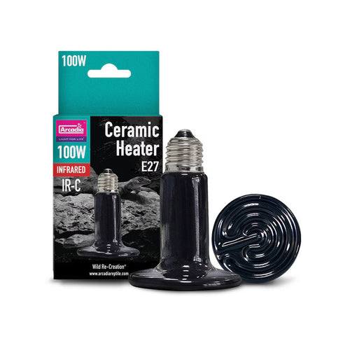 Arcadia Ceramic Heater Bulb, 100 Watt ( RSBCH100 )