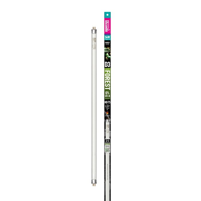 Arcadia D3 Reptile T5 Lamp, 6% UVB, 117cm (46″), 54 Watts ( RFD354T5 )
