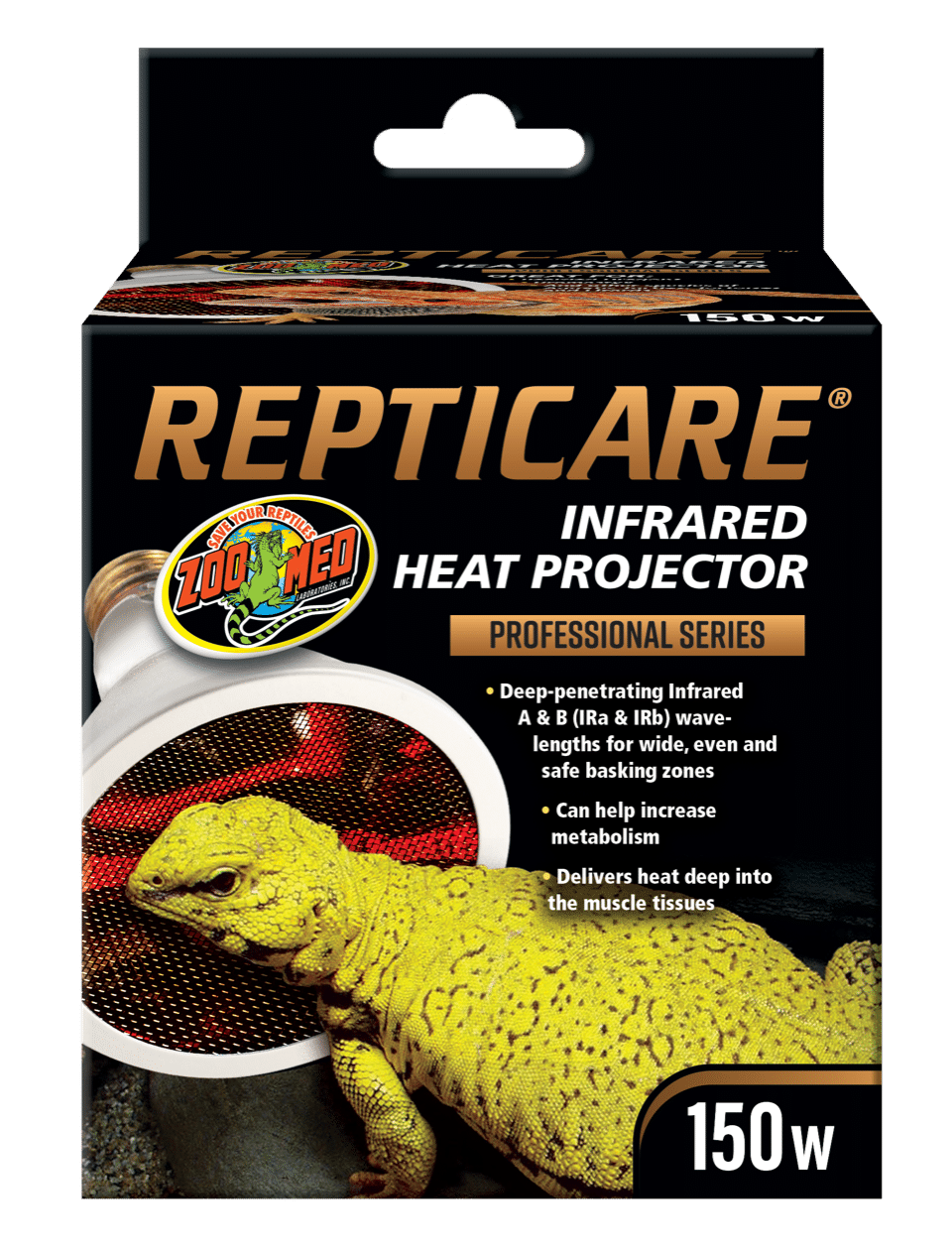 Zoo Med Repticare Infrared Heat Projector, 150w (DH-150E)