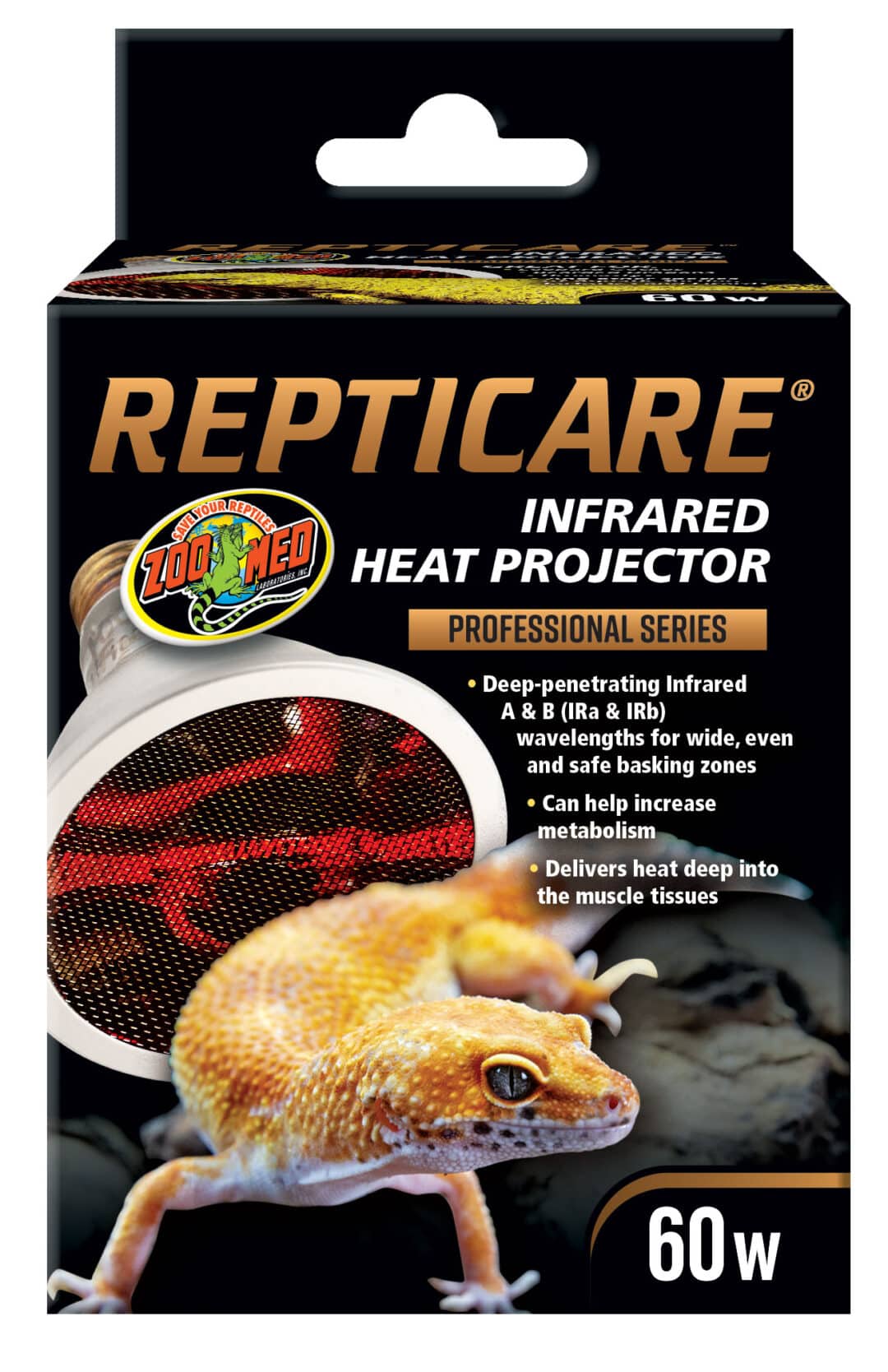 Zoo Med Repticare Infrared Heat Projector, 60w (DH-60E)