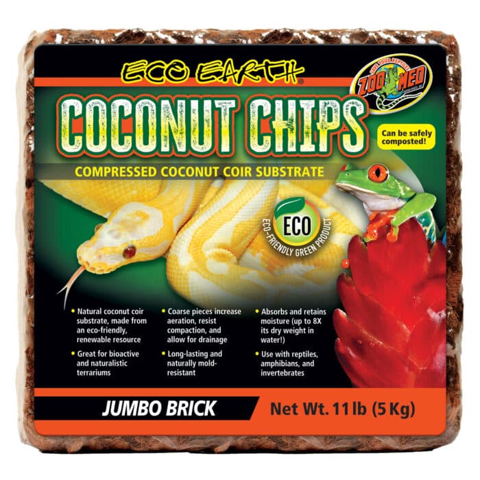 Zoo Med Eco Earth Brick, Jumbo Pack, Jumbo Brick (EE-51)