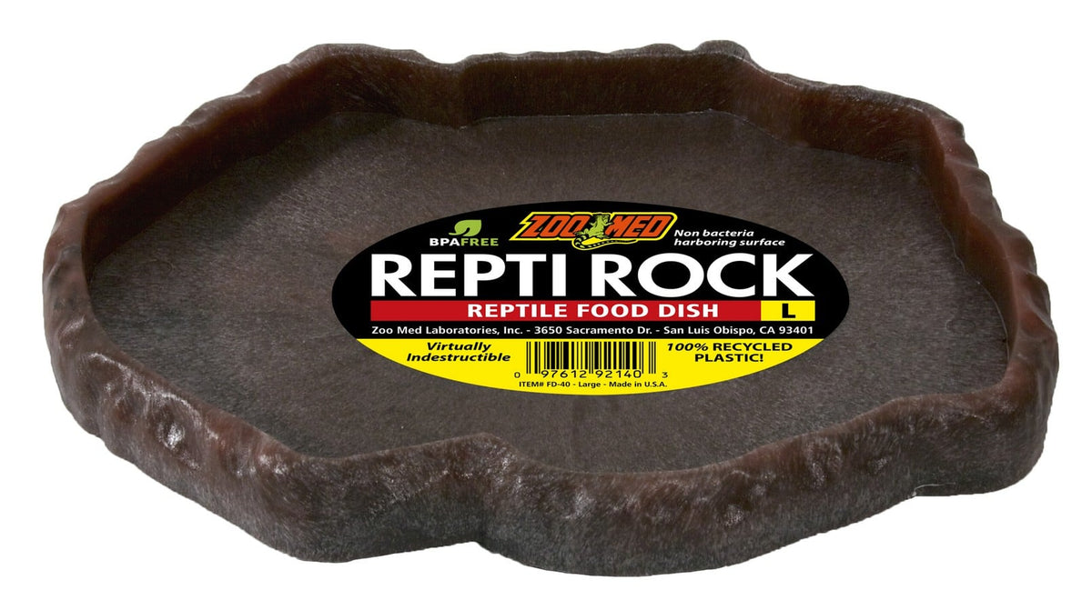 Zoo Med Repti Rock Food Dish, Large (FD-40)