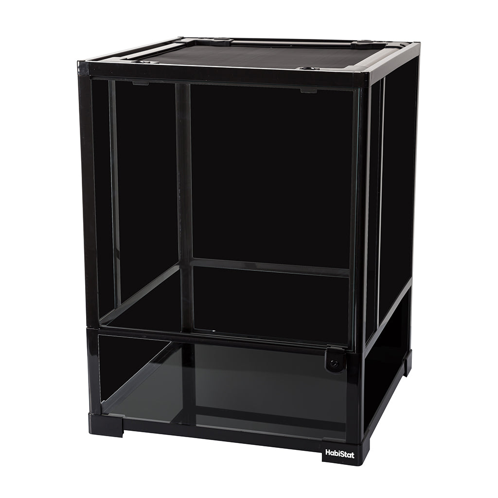 HabiStat Glass Terrarium, 45 x 45 x 60cm (18 x 18 x 24″)