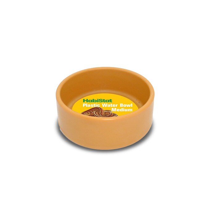 HabiStat Round Plastic Water Bowl, Medium ( HWM )