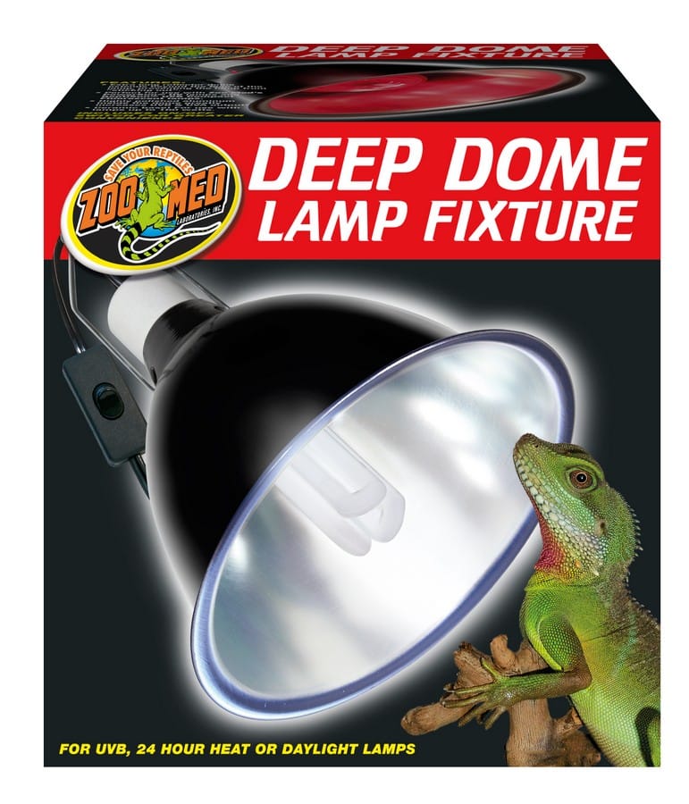 Zoo Med Repti Deep Dome Clamp Lamp Fixture, 160w (LF-17UK)