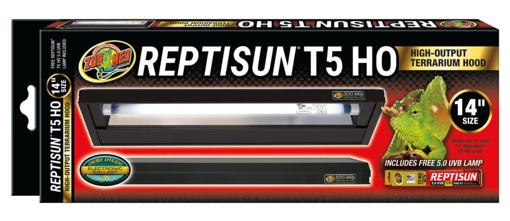 Zoo Med T5 HO Reptisun Hood, 36cm (14") (LF-70UK)