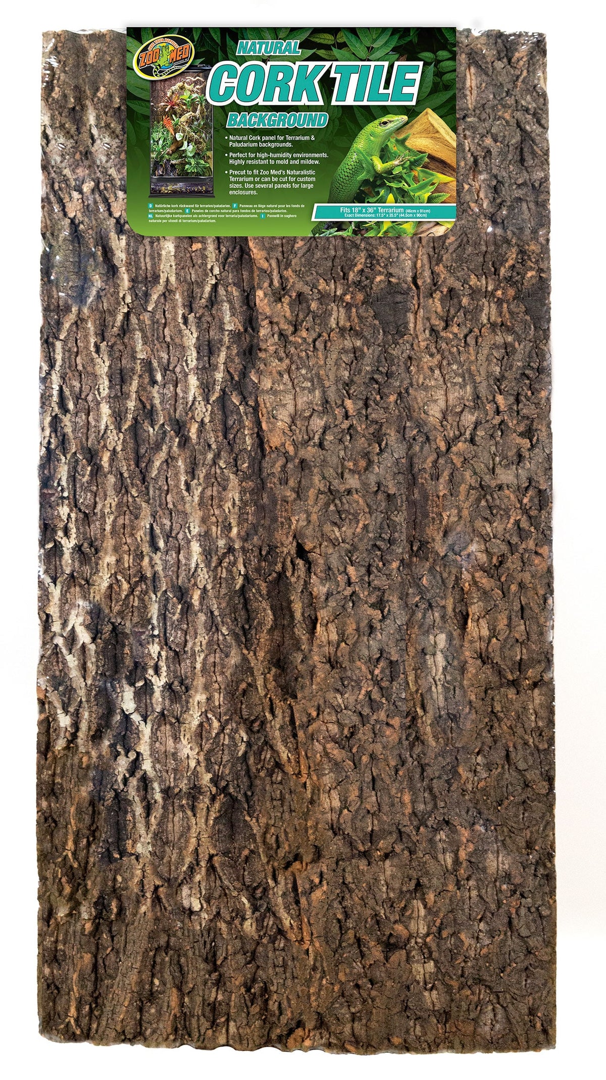 Zoo Med Cork Tile Background, Giant, 46 x 91cm (18 x 36") (NCB-5)