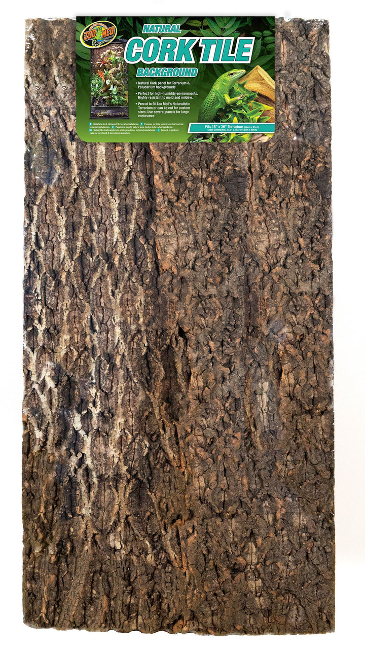 Zoo Med Cork Tile Background, Giant, 46 x 91cm (18 x 36") (NCB-5)