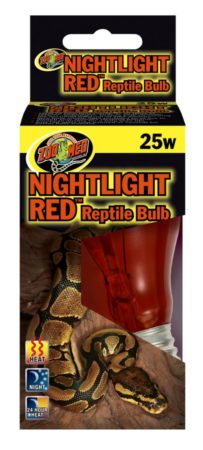 Zoo Med Nightlight Red Reptile Bulb, 25w (NR-25E)