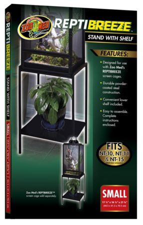 Zoo Med Reptibreeze Stand with Shelf, Small (NT-10S)
