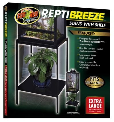 Zoo Med Reptibreeze Stand with Shelf, Extra Large (NT-13S)