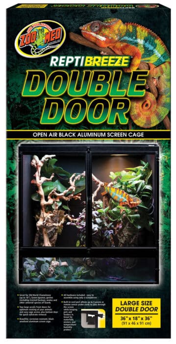 Zoo Med ReptiBreeze Double Door, 91 x 46 x 91cm (36 x 18 x 36") (NT-14)