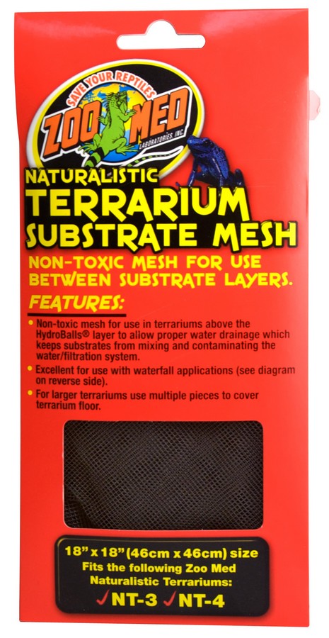 Zoo Med Terrarium Substrate Mesh, 47cm x 47cm (NT-M18)