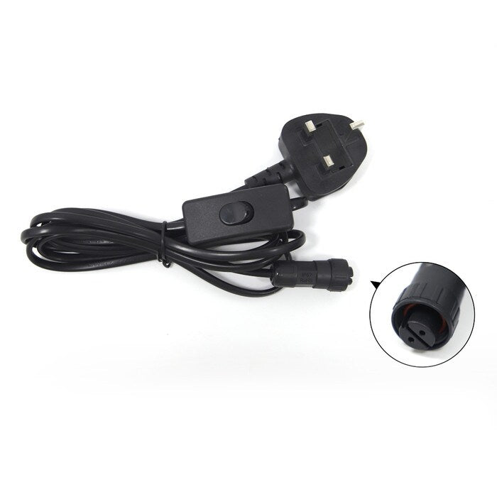 LumenIZE Jungle Dawn LED Bar Power Cable (UK) (RARLJC)