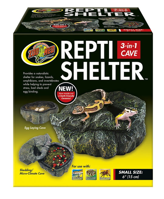 Zoo Med Repti Shelter 3 in 1 Cave, Large (RC-32)