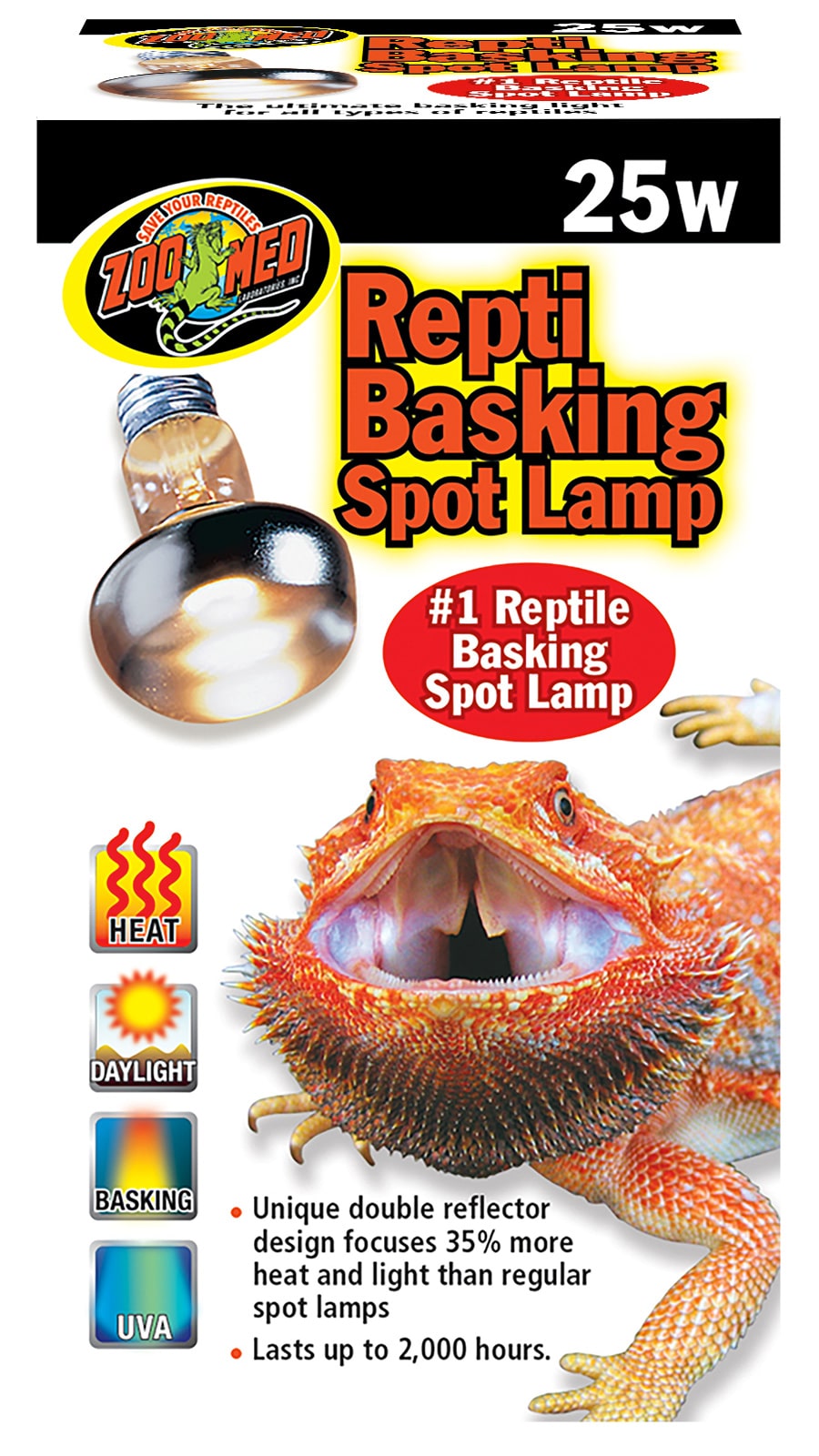 Zoo Med Repti Basking Spot Lamp, 25w (SL-25E)