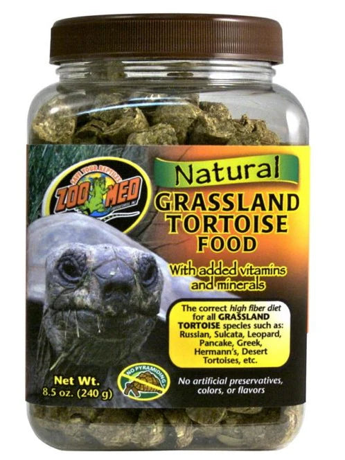 Zoo Med Natural Grassland Tortoise Food, 241g (ZM-130)