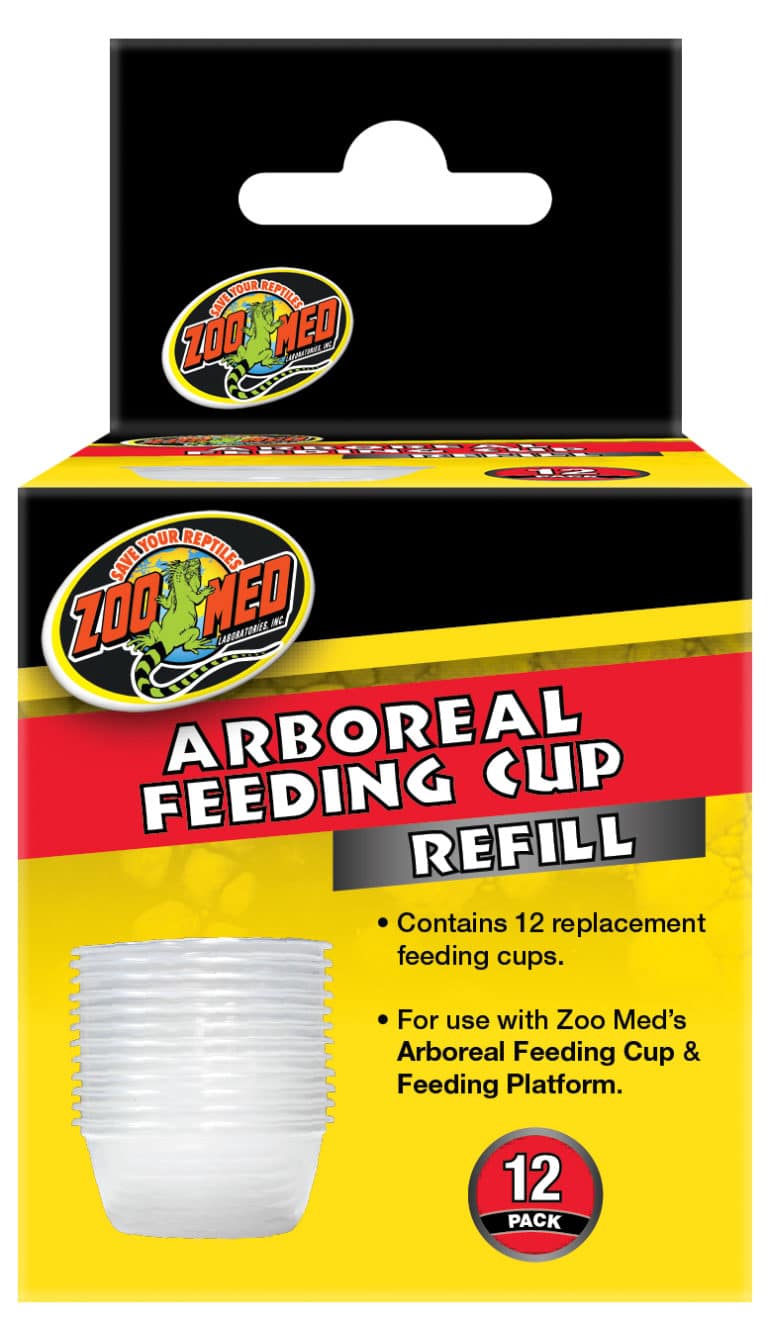 Zoo Med Arboreal Feeding Cup Refill (12pcs) (TA-54)