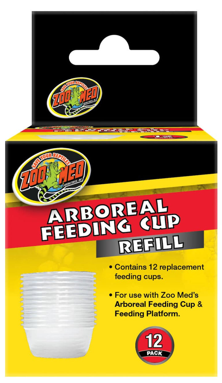 Zoo Med Arboreal Feeding Cup Refill (12pcs) (TA-54)