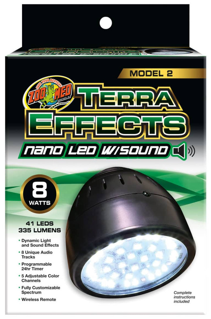 Zoo Med Terra Effects Nano LED with Sound (TE-10E)
