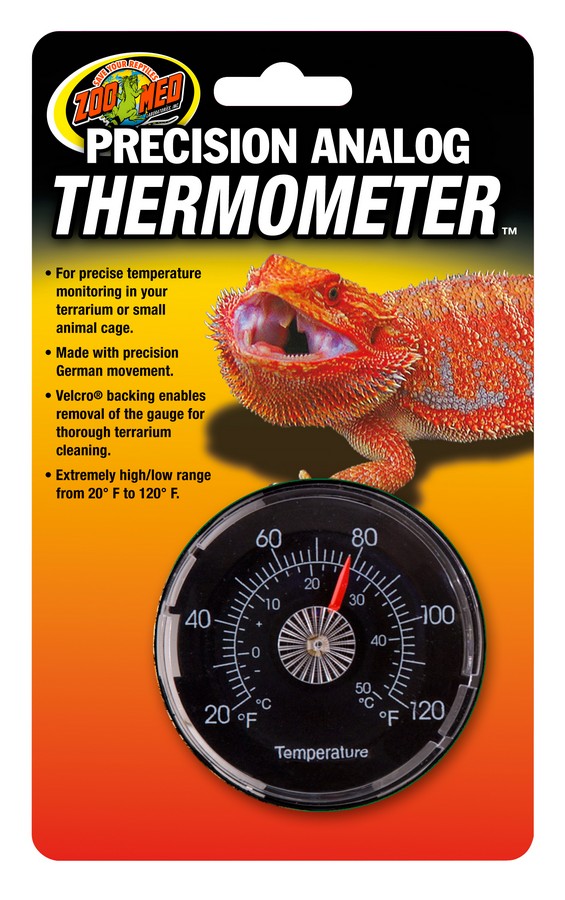 Zoo Med Analog Reptile Thermometer (TH-20E)
