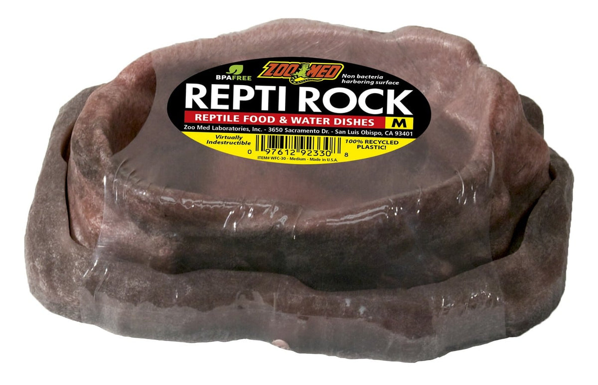 Zoo Med Combo Repti Rock Food  & Water Dishes, Medium (WFC-30)