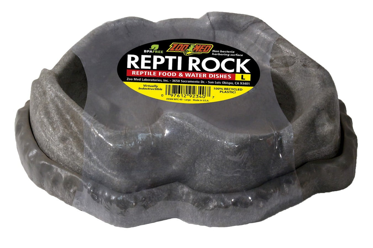 Zoo Med Combo Repti Rock Food  & Water Dishes, Large (WFC-40)