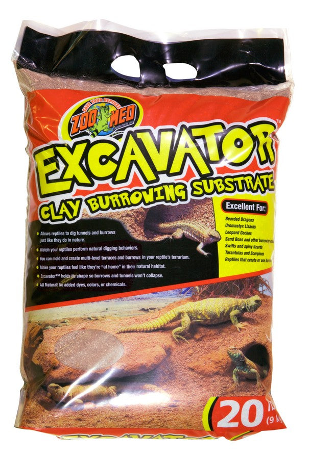 Zoo Med Excavator Clay Burrowing Substrate, 9kg (XR-20)