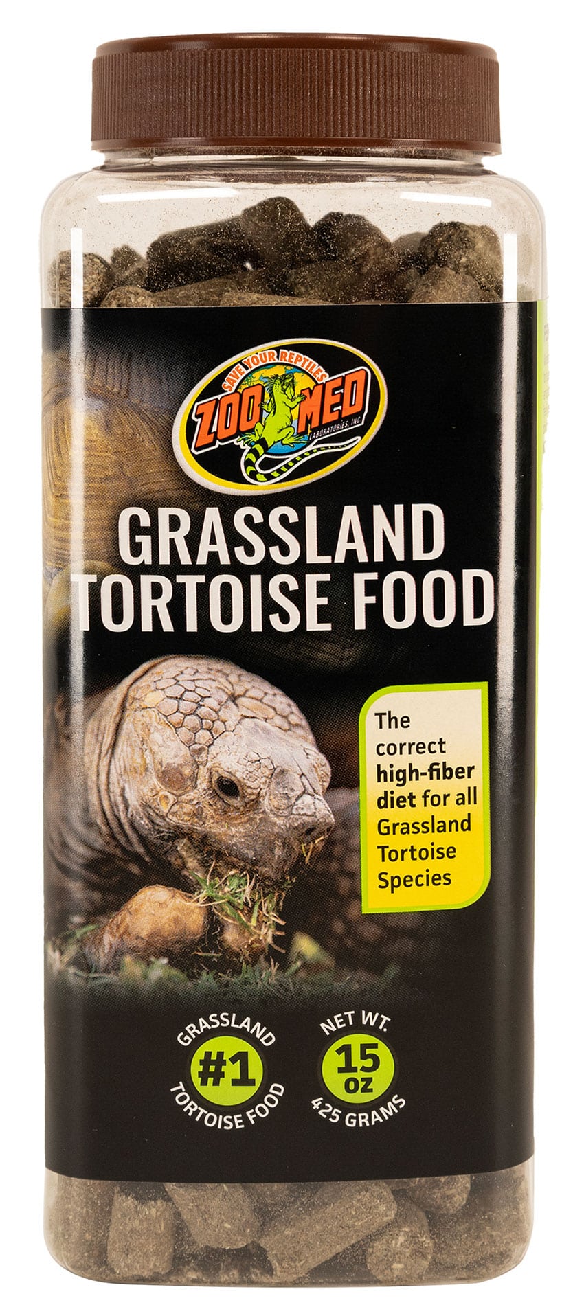Zoo Med Natural Grassland Tortoise Food, 425g (ZM-131)