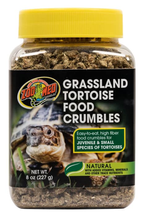 Zoo Med Grassland Tortoise Food Crumbles, 220g (ZM-136)