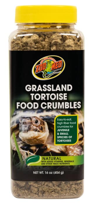 Zoo Med Grassland Tortoise Food Crumbles, 440g (ZM-137)