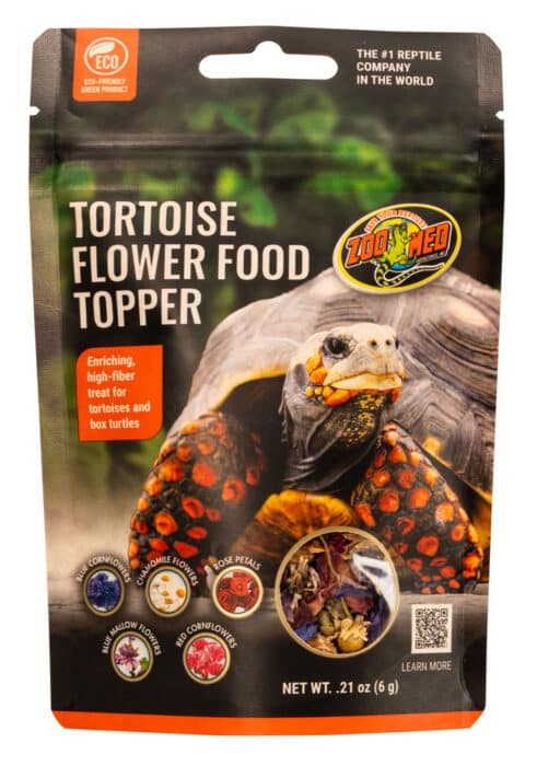 Zoo Med Tortoise & Box Turtle Flower Food Topper (ZM-141)