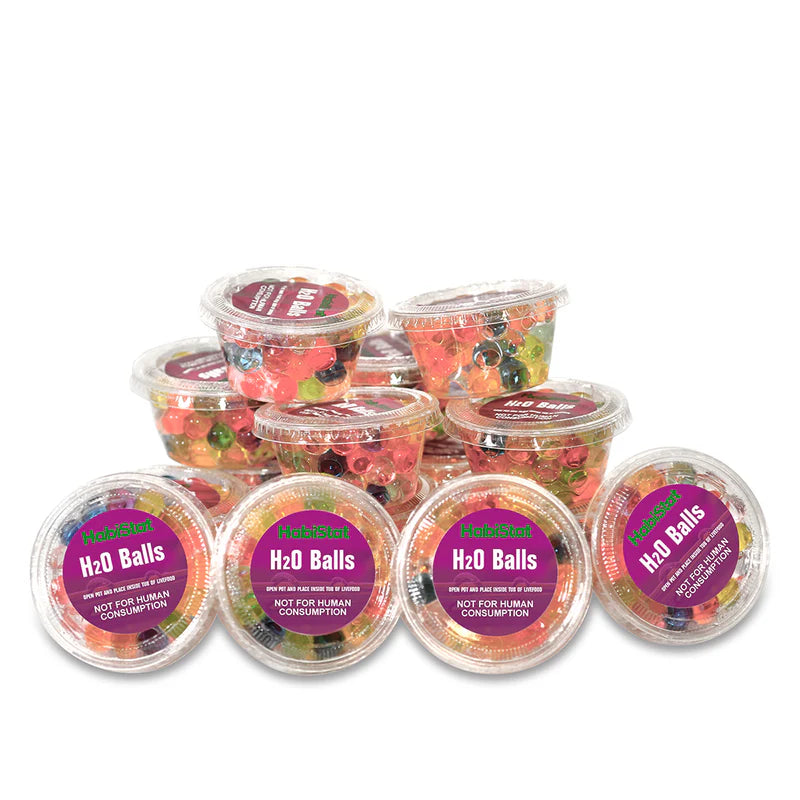 Habistat H20 Balls, Refill Bags, 25 Pots