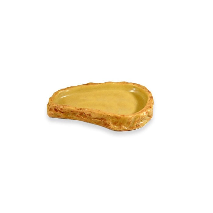 HabiStat Sandstone Feeding Dish, Medium  ( HRSFM )
