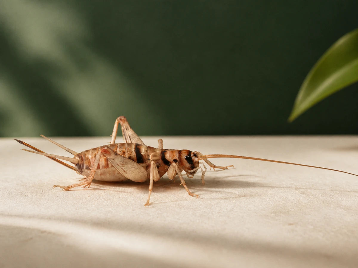 Monkfield banded brown cricket